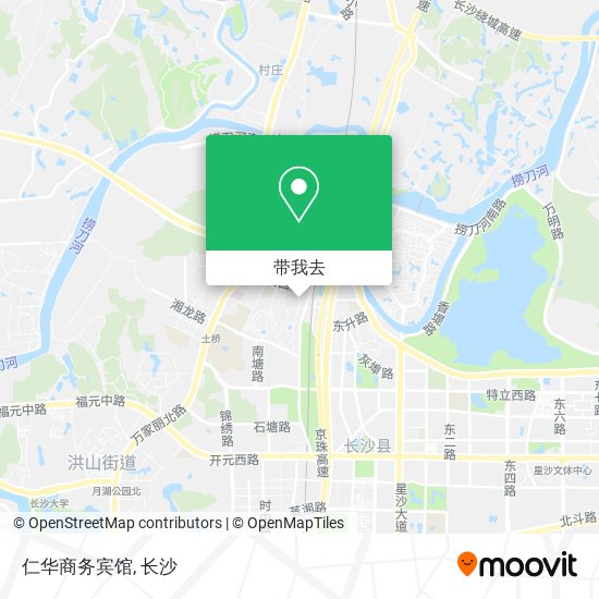 仁华商务宾馆地图