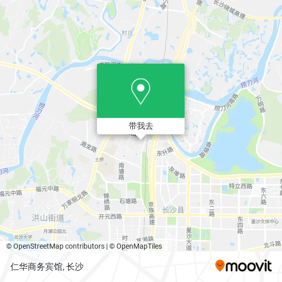 仁华商务宾馆地图
