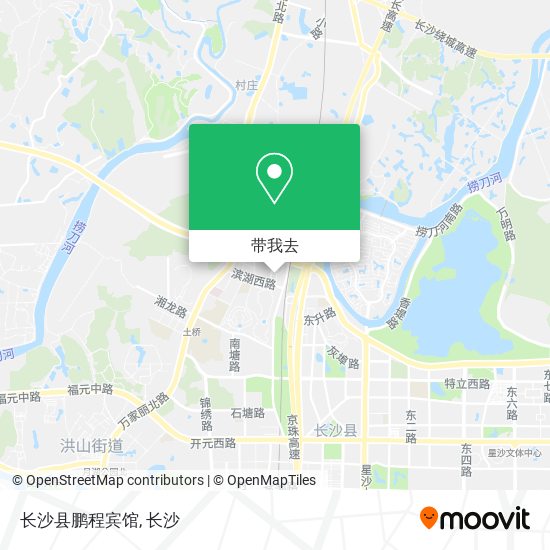 长沙县鹏程宾馆地图