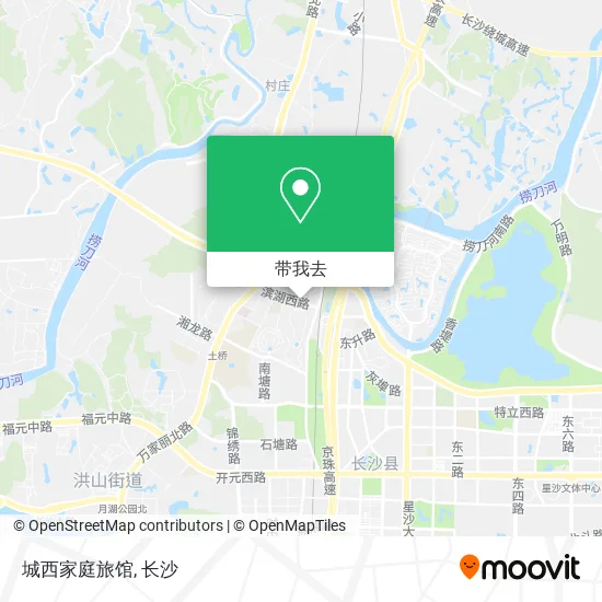 城西家庭旅馆地图