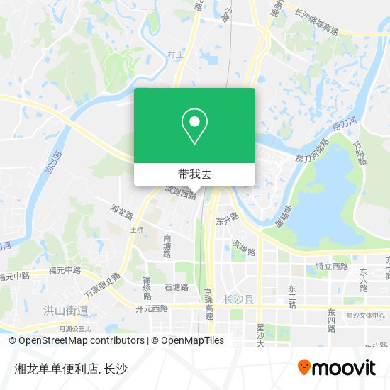 湘龙单单便利店地图