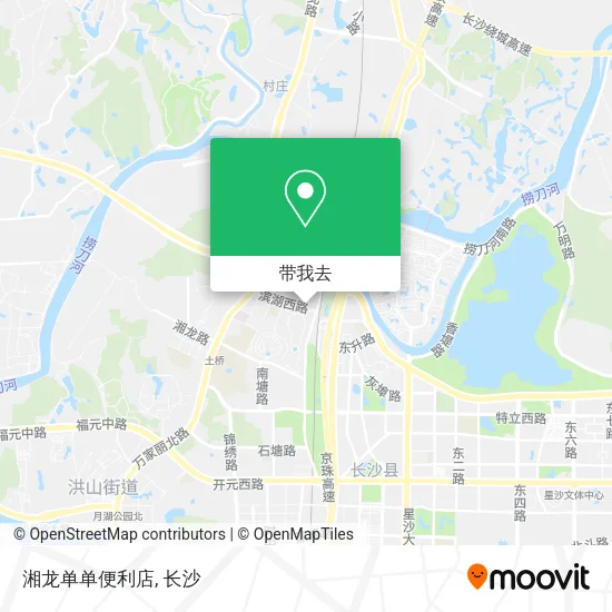 湘龙单单便利店地图