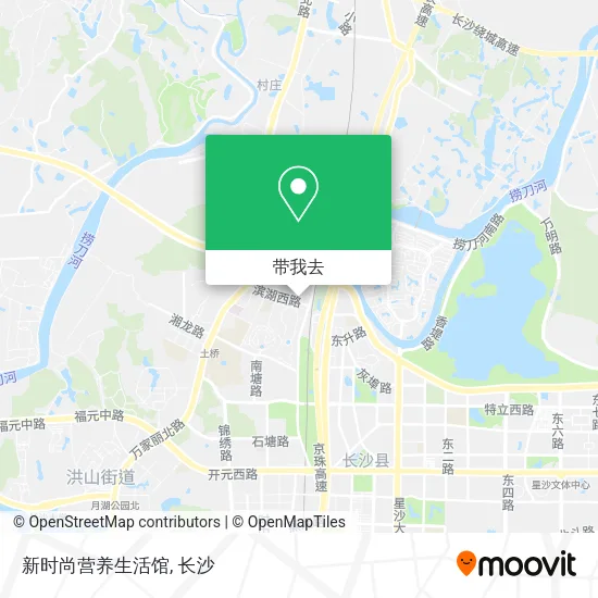 新时尚营养生活馆地图