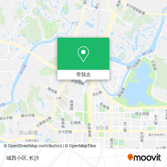 城西小区地图