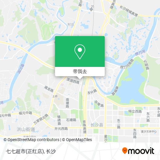七七超市(正红店)地图