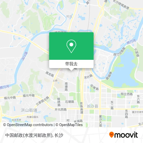 中国邮政(水渡河邮政所)地图