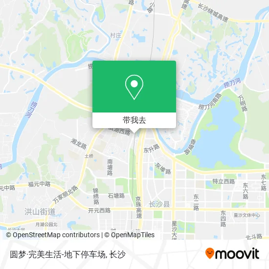 圆梦·完美生活-地下停车场地图