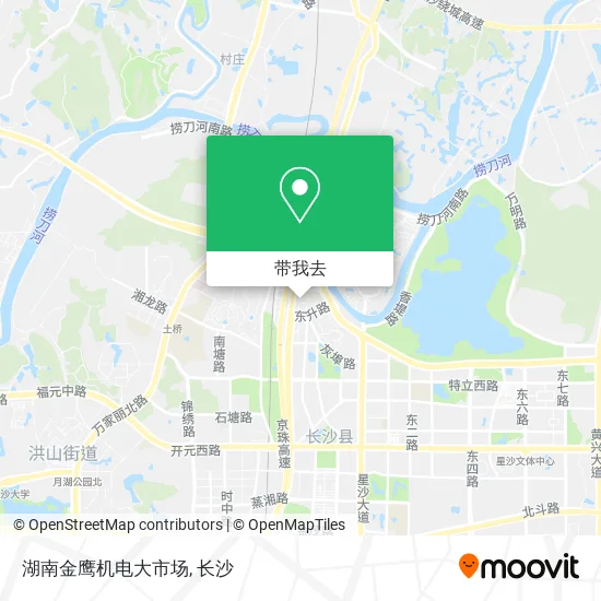 湖南金鹰机电大市场地图