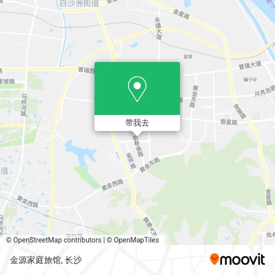 金源家庭旅馆地图