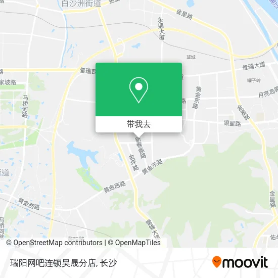 瑞阳网吧连锁昊晟分店地图