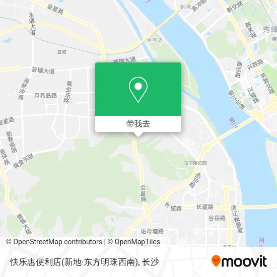 快乐惠便利店(新地·东方明珠西南)地图