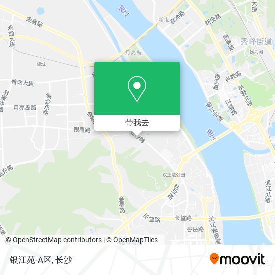 银江苑-A区地图