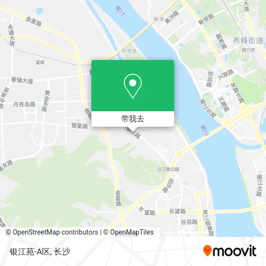 银江苑-A区地图