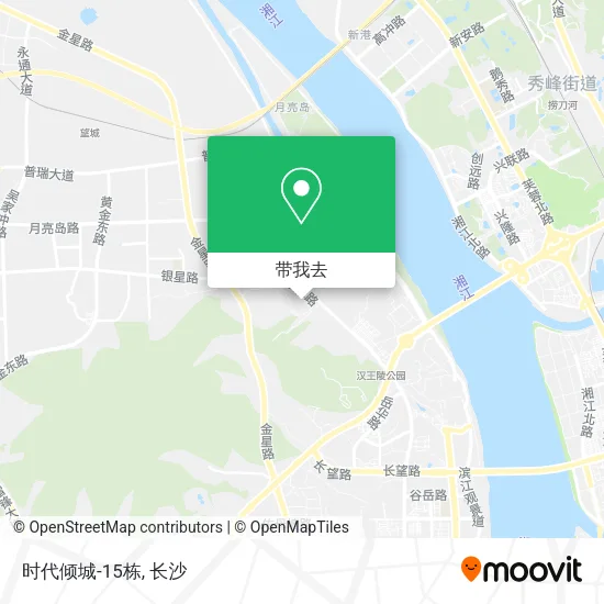 时代倾城-15栋地图