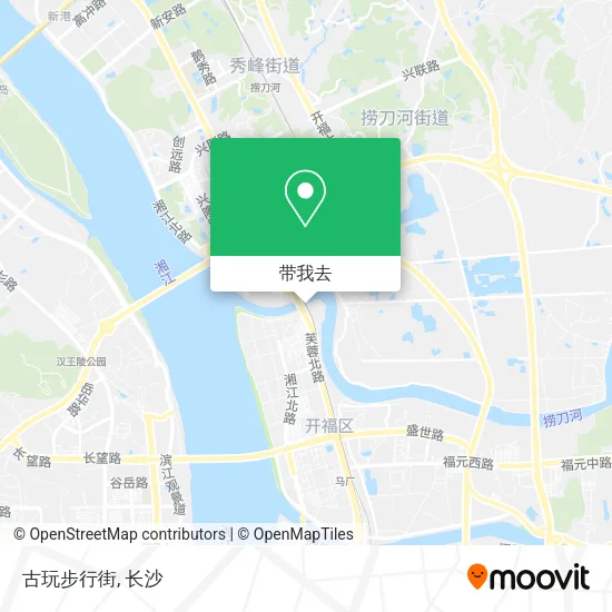 古玩步行街地图