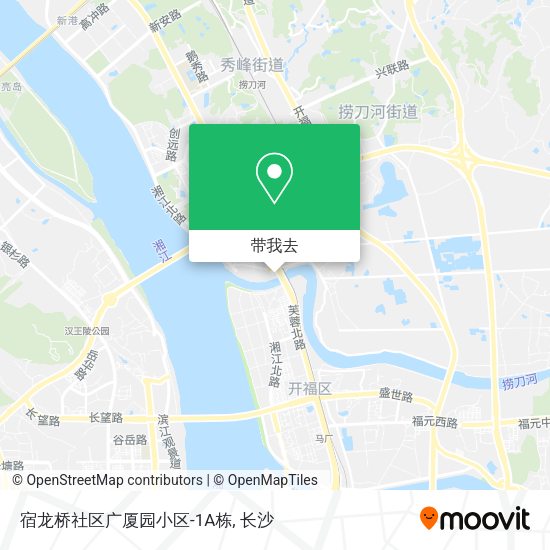 宿龙桥社区广厦园小区-1A栋地图
