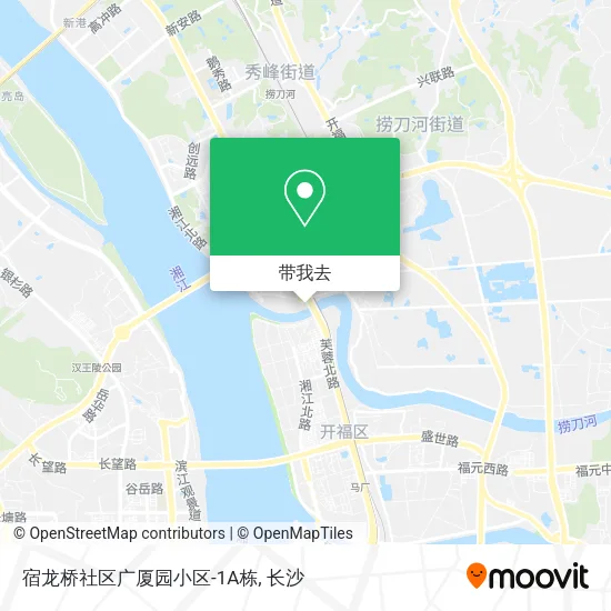 宿龙桥社区广厦园小区-1A栋地图