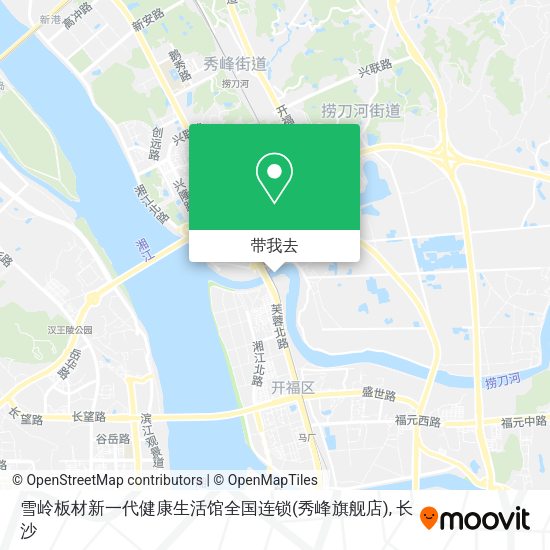 雪岭板材新一代健康生活馆全国连锁(秀峰旗舰店)地图