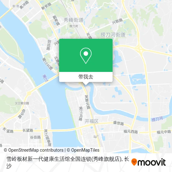 雪岭板材新一代健康生活馆全国连锁(秀峰旗舰店)地图