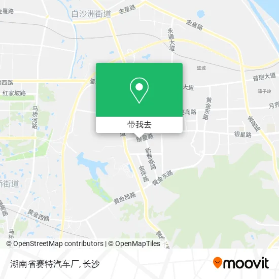 湖南省赛特汽车厂地图