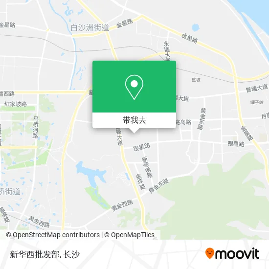 新华西批发部地图