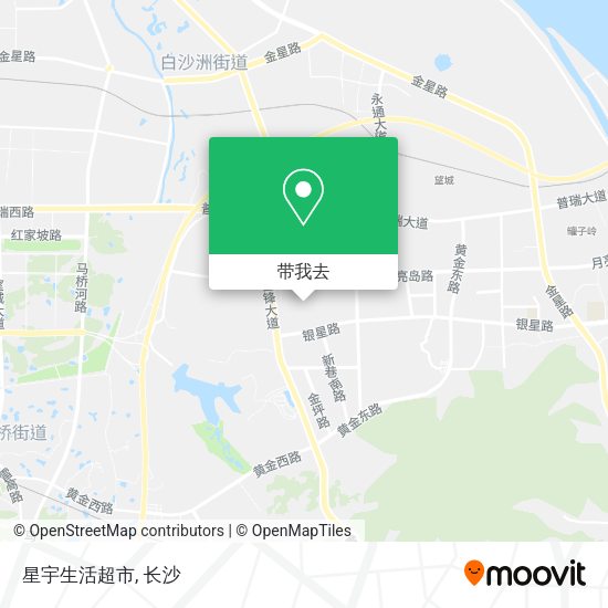 星宇生活超市地图