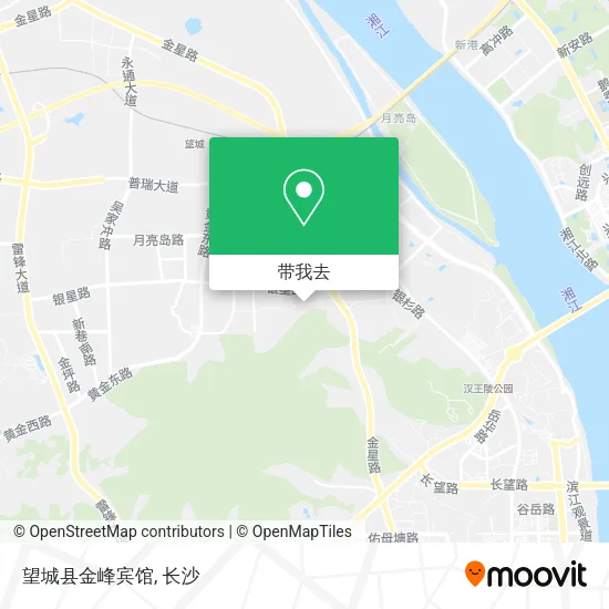 望城县金峰宾馆地图