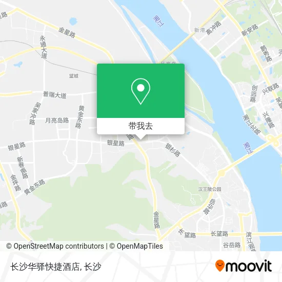 长沙华驿快捷酒店地图