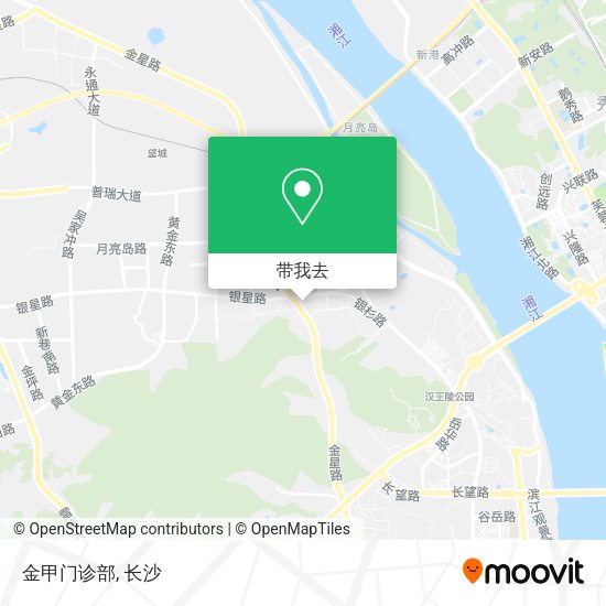 金甲门诊部地图