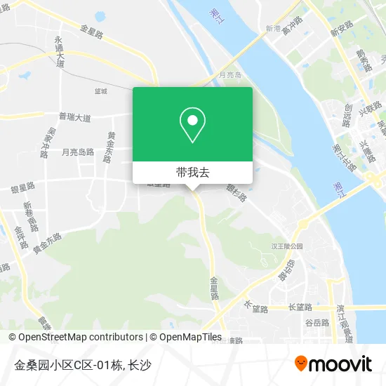 金桑园小区C区-01栋地图