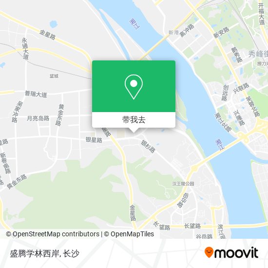 盛腾学林西岸地图
