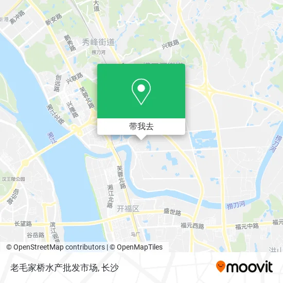 老毛家桥水产批发市场地图