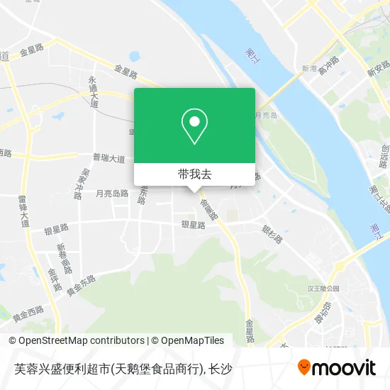 芙蓉兴盛便利超市(天鹅堡食品商行)地图