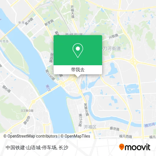 中国铁建·山语城-停车场地图