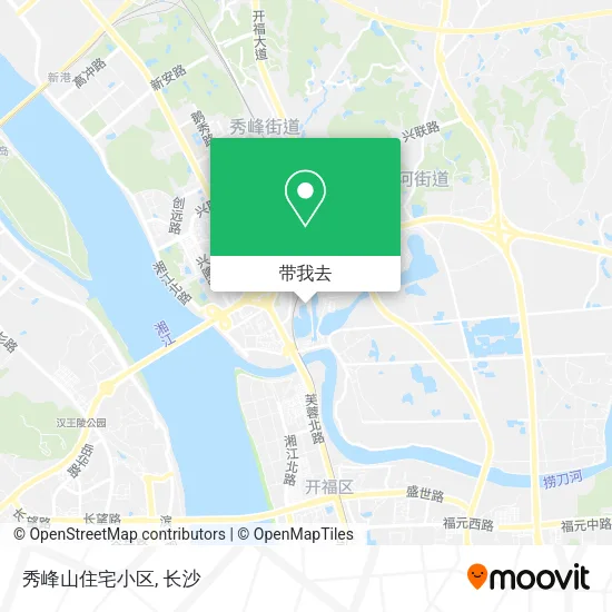 秀峰山住宅小区地图