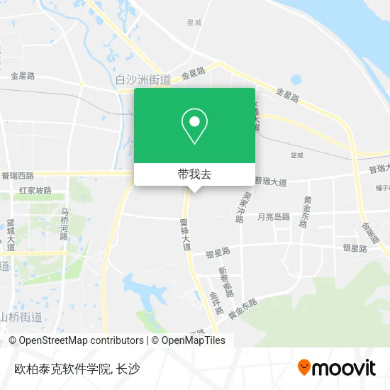 欧柏泰克软件学院地图