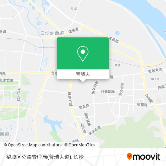 望城区公路管理局(普瑞大道)地图