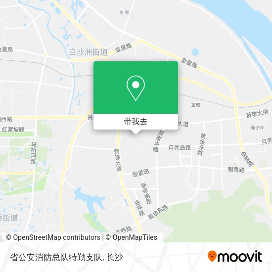 省公安消防总队特勤支队地图