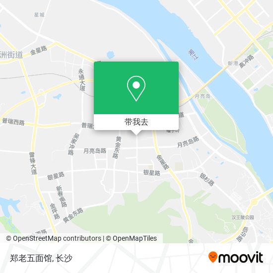 郑老五面馆地图
