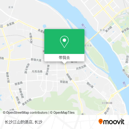 长沙江山韵酒店地图