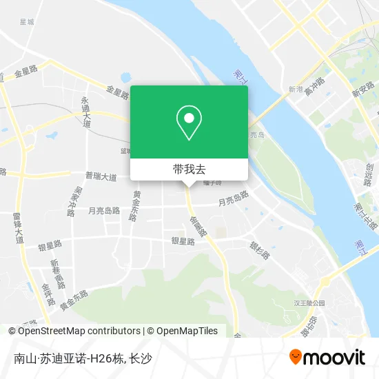 南山·苏迪亚诺-H26栋地图