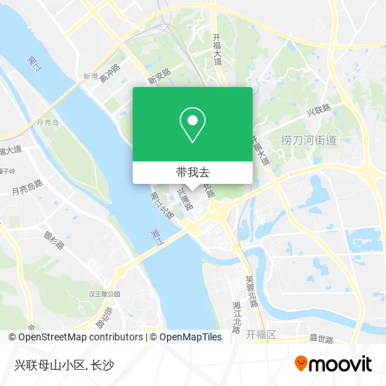 兴联母山小区地图