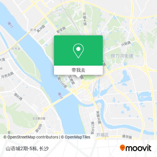山语城2期-5栋地图