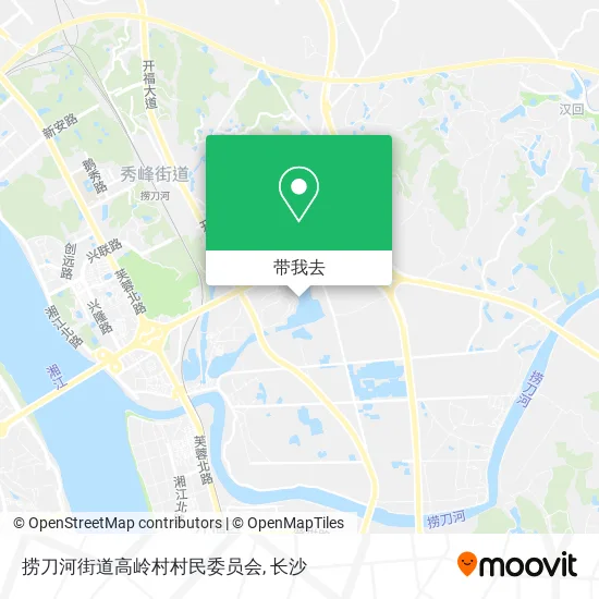 捞刀河街道高岭村村民委员会地图