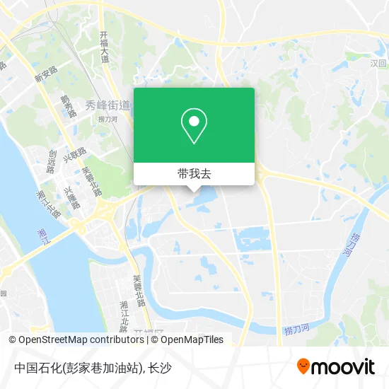 中国石化(彭家巷加油站)地图