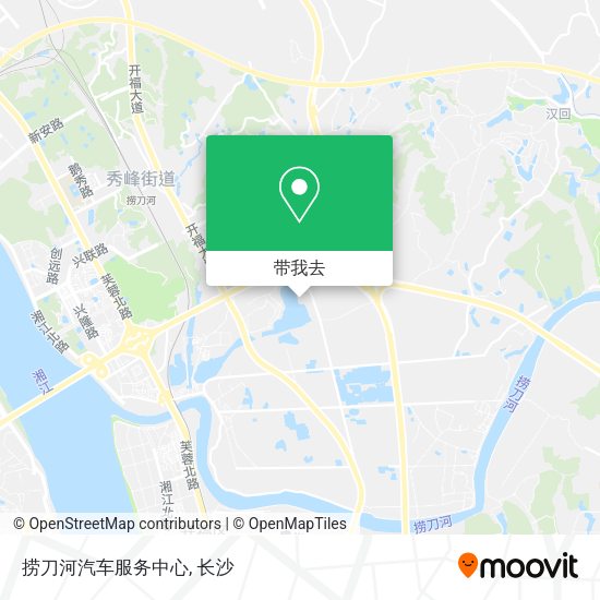 捞刀河汽车服务中心地图