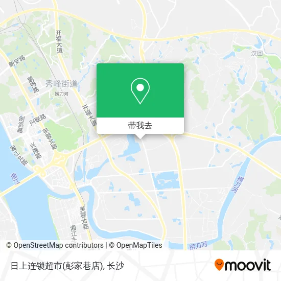 日上连锁超市(彭家巷店)地图