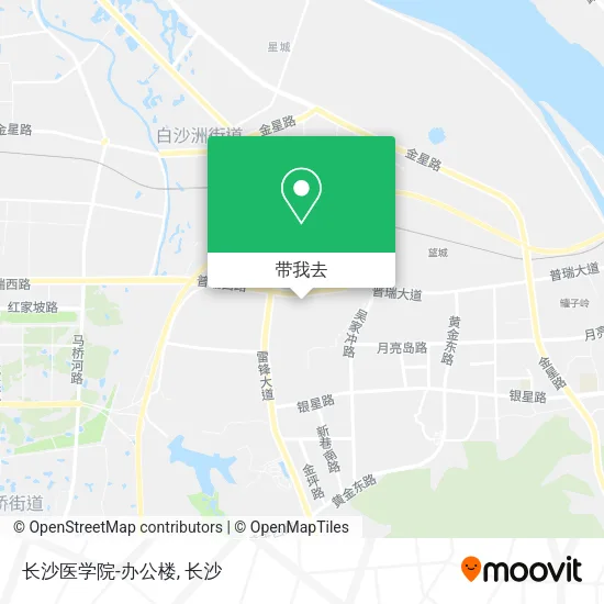 长沙医学院-办公楼地图