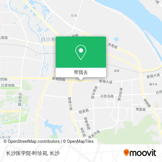 长沙医学院-时珍苑地图