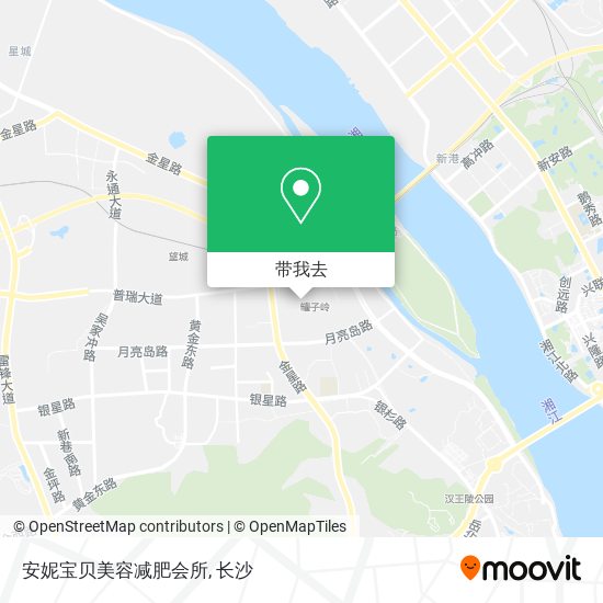 安妮宝贝美容减肥会所地图